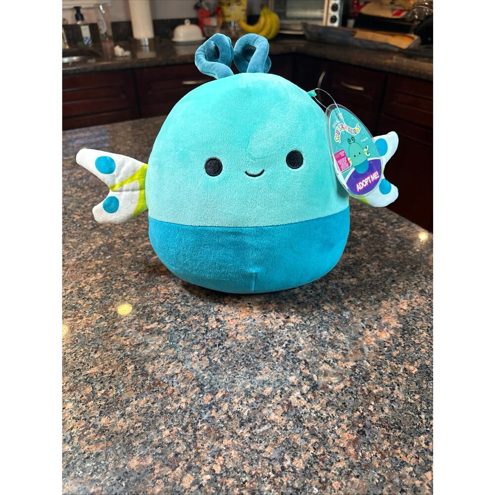 Squishmallows Adopt Me! Dragonfly w/ Tag Protector Plush NWT